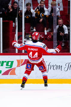 Timrås Jacob Blomqvist jublar