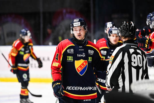 Djurgårdens Marcus Högström jublar