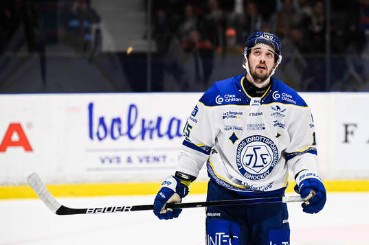 Leksands Max Veronneau deppar