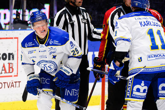 Leksands Emil Heineman har ont