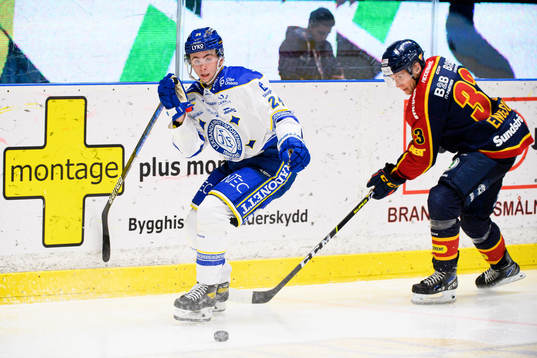 Leksands Isak Rosén  och Djurgårdens Filiph Engsund