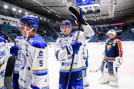Leksands Nils Åman jublar