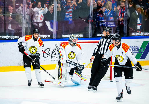 Brynäs spelare deppar