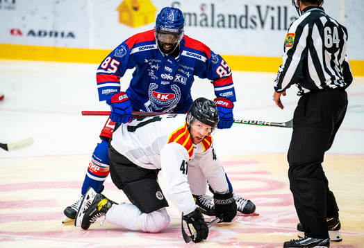 Oskarshamns Daniel Muzito - Bagenda och Brynäs Greg Scott