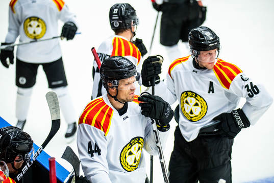 Brynäs Nicklas Danielsson och Linus Ölund