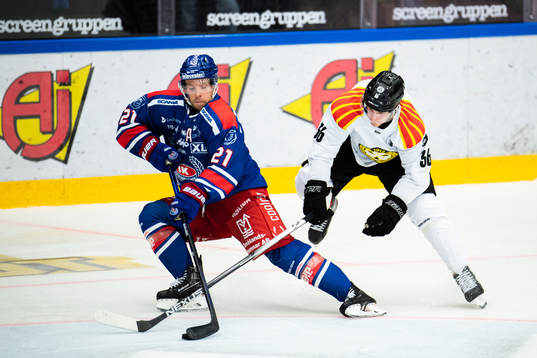 Oskarshamns Brian Cooper och Brynäs Linus Ölund