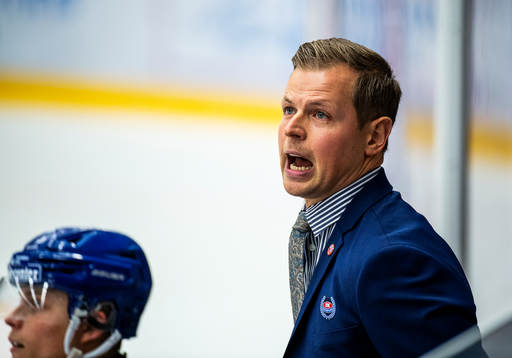 Oskarshamns tränare Martin Filander