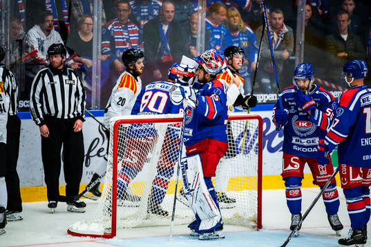 Oskarshamns målvakt Joe Cannata