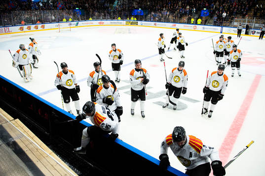 Brynäs spelare deppar