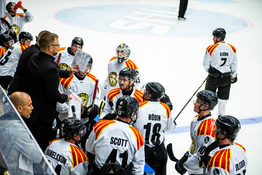 Brynäs spelare deppar