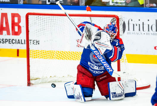 Oskarshamns målvakt Joe Cannata