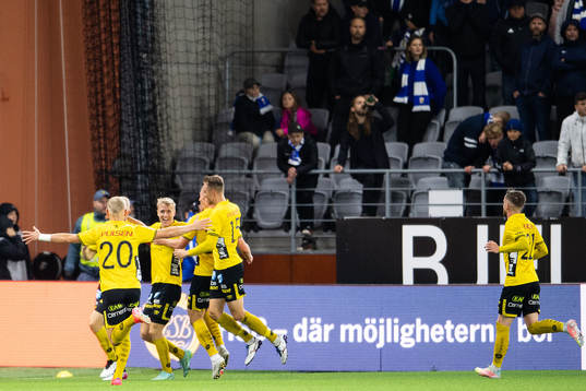 Elfsborgs Jeppe Møldrup Okkels jublar