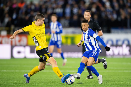 Elfsborgs André Rømer och IFK Göteborgs Tobias Sana