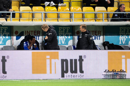 IFK Göteborgs Bernardo Vilar Estevao Jeronimo utbytt
