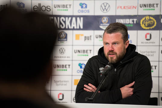 Elfsborgs manager Jimmy Thelin