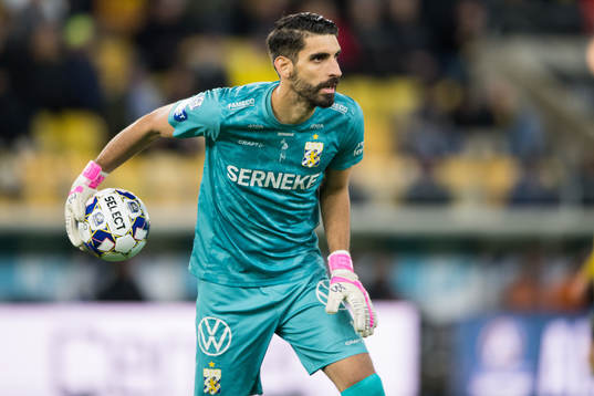IFK Göteborgs målvakt Giannis Anestis