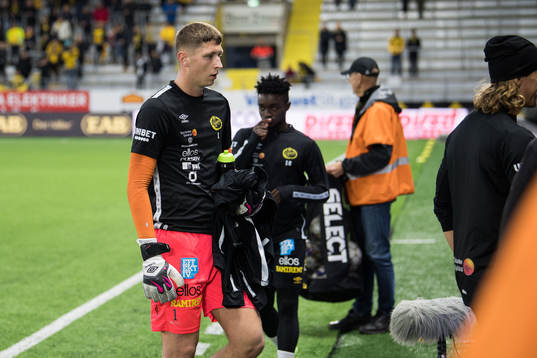 Elfsborgs målvakt Ludvig Målberg