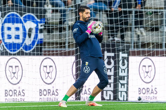 IFK Göteborgs målvakt Giannis Anestis