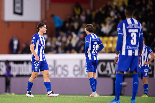 IFK Göteborgs Gustav Svensson deppar
