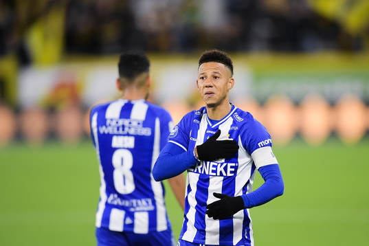 IFK Göteborgs Tobias Sana tackar supportrarna