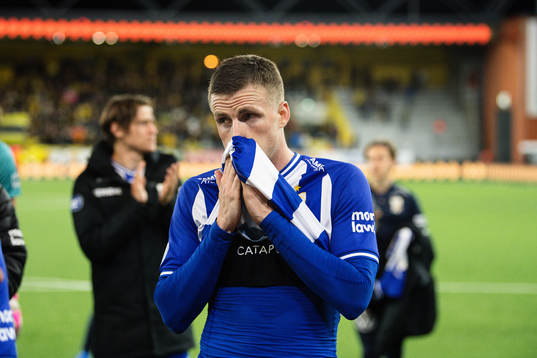 IFK Göteborgs Calle Johansson deppar