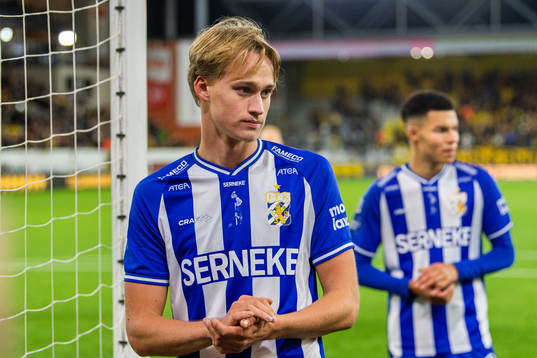 IFK Göteborgs Oscar Vilhelmsson deppar