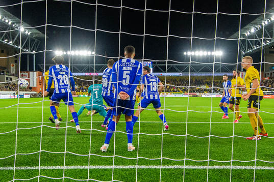 Elfsborgs Jeppe Møldrup Okkels gör 1-0 bakom IFK