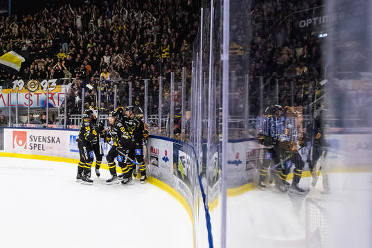 Västerås spelare jublar