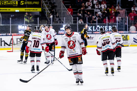 Vita Hästens Erik Borg deppar