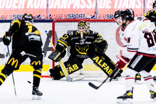 Västerås målvakt Johan Gustafsson
