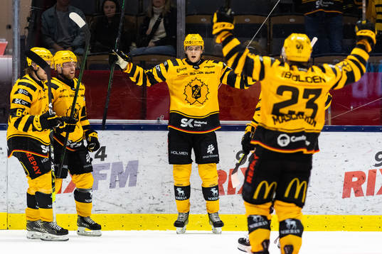 Skellefteås Stefan Loibl jublar