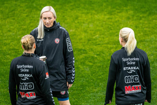 Kristianstads tränare Elisabet Gunnarsdóttir