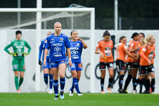 Örebros Jenna Hellstrom deppar