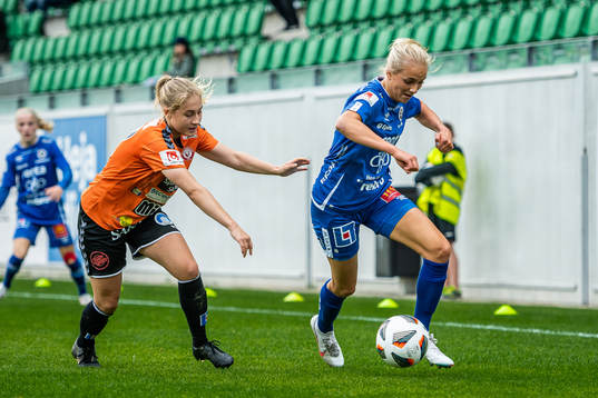 Kristianstads Kajsa Törnkvist och Örebros Sara Lilja