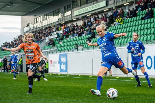 Kristianstads Kajsa Törnkvist och Örebros Sara Lilja