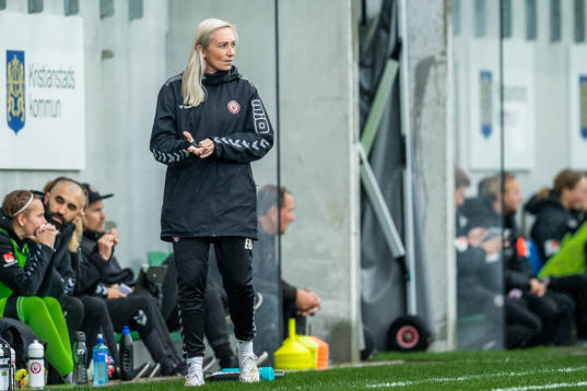 Kristianstads tränare Elisabet Gunnarsdóttir