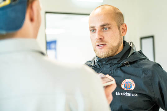 Örebros tränare Rickard Johansson