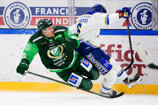 Färjestads Jacob de la Rose och Leksands Alexander