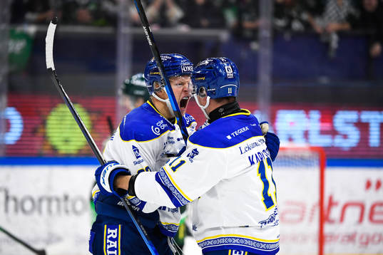 Leksands Emil Heineman jublar
