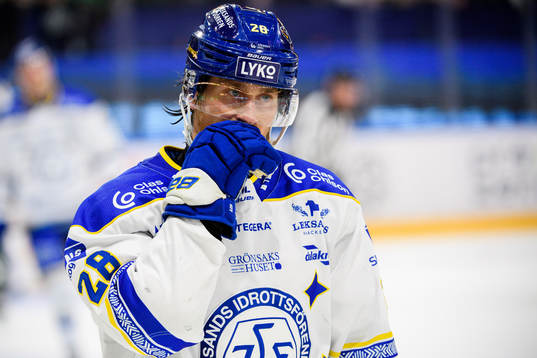 Leksands Justin Kloos deppar