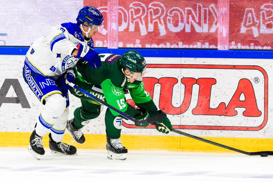 Leksands Benjamin Thomas och Färjestads Gustav Rydahl