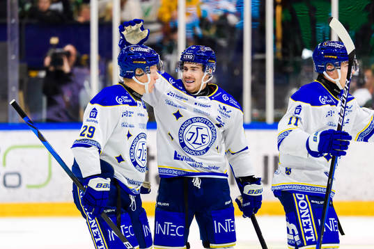 Leksands Emil Heineman, Matt Caito och Martin Karlsson