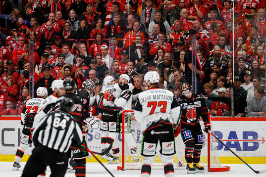 Malmö Redhawks Lars Bryggman jublar