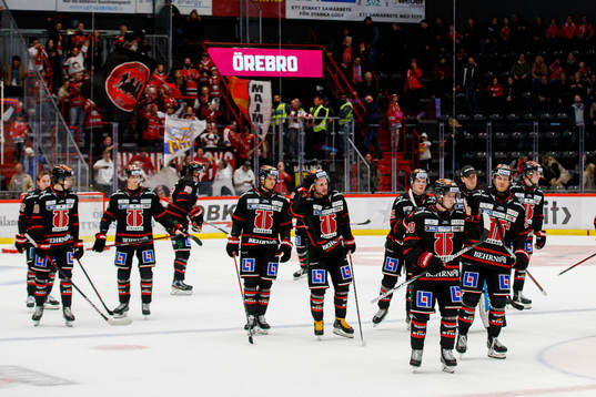 Örebros spelare deppar
