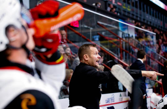 Malmö Redhawks tränare Joakim Fagervall