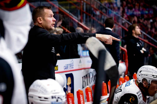 Malmö Redhawks tränare Joakim Fagervall