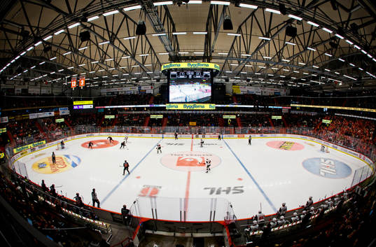 Vy över Behrn Arena