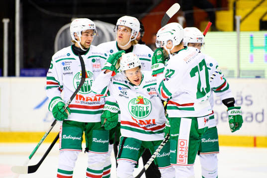 Rögles Tyler Kelleher jublar