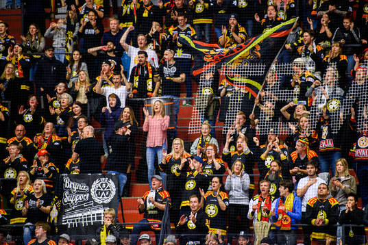 under ishockeymatchen i SHL mellan Brynäs och Rögle
