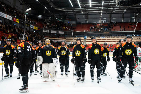 Brynäs spelare deppar